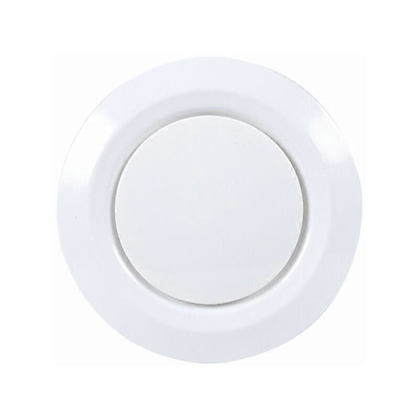 Luftutsug och tilluftsgaller 100, SL.GT 3 ledade klor - Justerbart runt ventilationsgaller i plast - Ventilation med fläkt