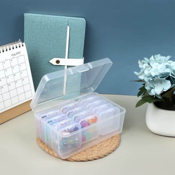 15 Plast Oppbevaringsposer Mini Klar Plast Oppbevaring