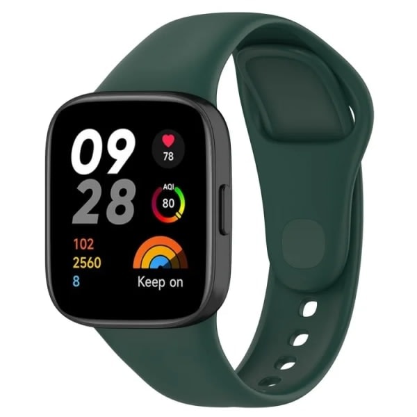 Håndleddsrem for Xiaomi Redmi Watch 3 Myk silikon erstatningsarmbånd Fargebånd for Redmi Watch3 Active Armbånd 5