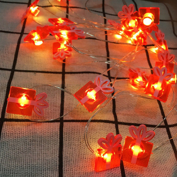 Joulukuusi LED-lumimies valoketju juhla- ja juhlatunnelmaan H 2M H