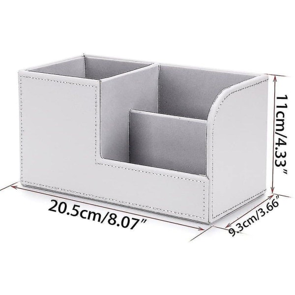 3-facks skrivbordsorganisatör - Multifunktionell kontorshållare för skrivbord Style2