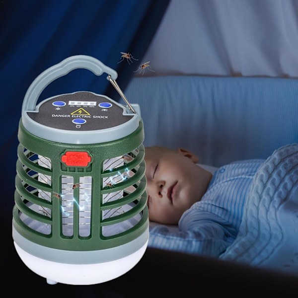 Mosquitoo Zapper - Vanntett Mosquitoo Lampe | USB Lading Mosquitoo Drepere | Utendørs Mosquitoo Lampe