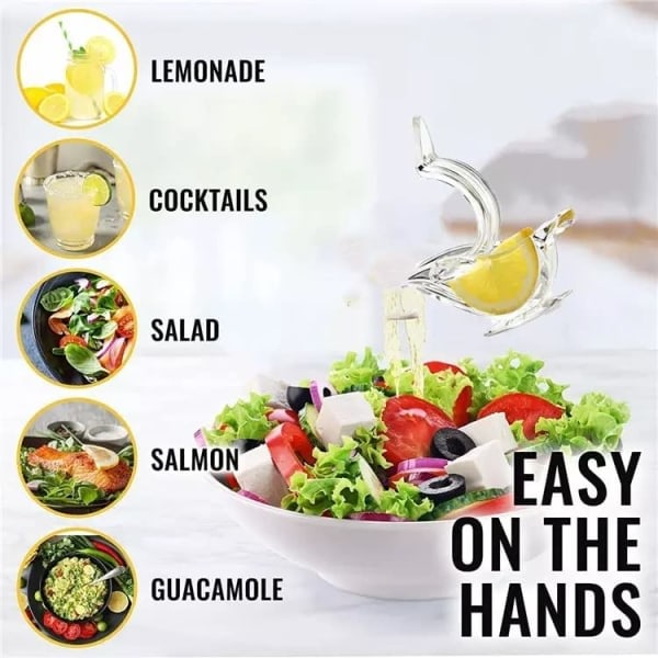 Akryl Fågelformad Citronpress Ergonomisk Citronpress Fruktpress med Hällpip 1pc