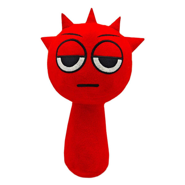 Sødt Sprunki Plushies til Børn - Bedårende Dyr Fyldte Dukker til Børn og Voksne Red