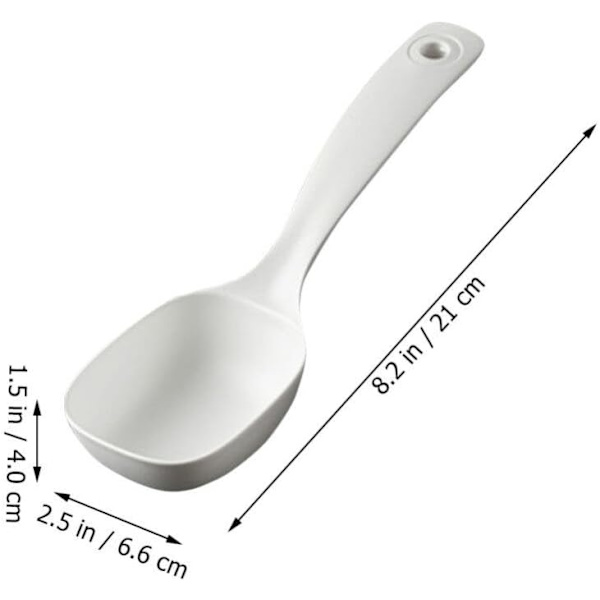 Ris Paddel Ris Ske, Sup Øse Plastik Serveringsske Køkken Ris Skøffel Ris Spatel Kartoffelmoser Sup Øse 2stk