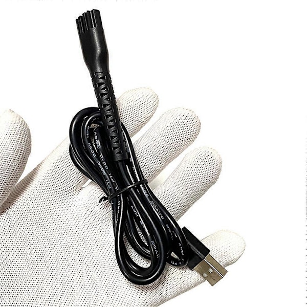 USB-ladekabel til Wahl 8148/8591/85048509/1919/2240/2241 Elektriske Hårklippere Tilbehør
