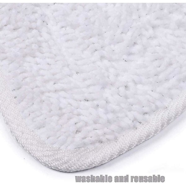 6-pack mikrofiber ångmoppdynor ersättning kompatibla med Vileda 100 -ge