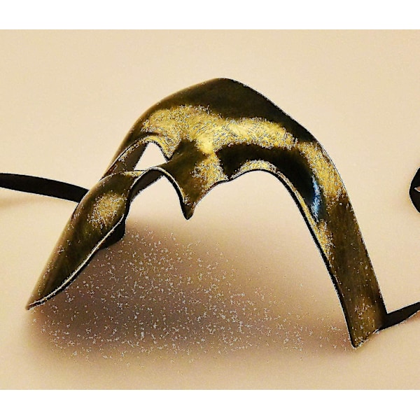 Herremaske Halloween Phantom Of The Opera Maskerade Maske Gold