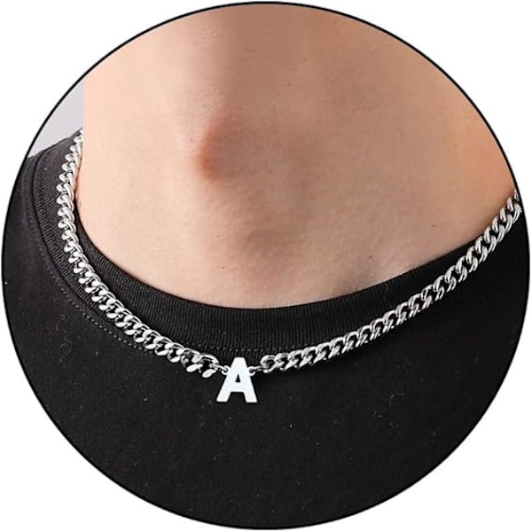 Halsband med Initial för Män