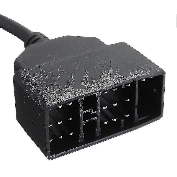 22-polet OBD1 til 16-polet OBD2 Konverter Adapterkabel til Toyota Diagnostisk Scanner