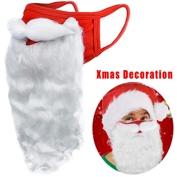 Joulupukki 3D Parta Maskit Unisex Cosplay Koristeet