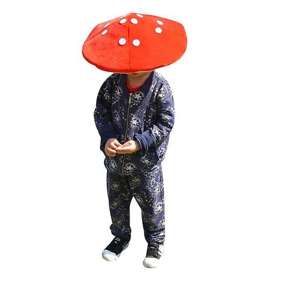 Blekkspruthatt for barn og voksne - morsomme hatter red