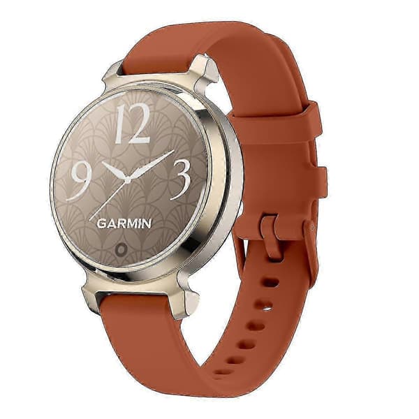 Silikone Urrem Til Garmin Lily 2 Mocha Brown
