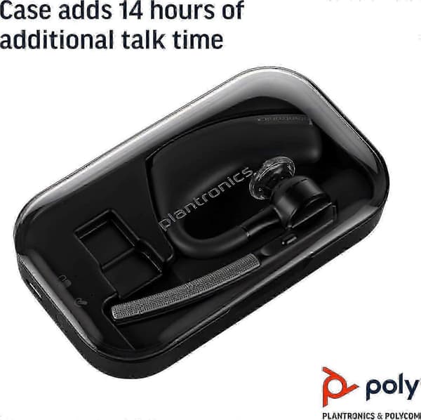 Voyager Legend (Poly) - Bluetooth Single-Ear (Monaural) Headset & Opladningsetui Bundle