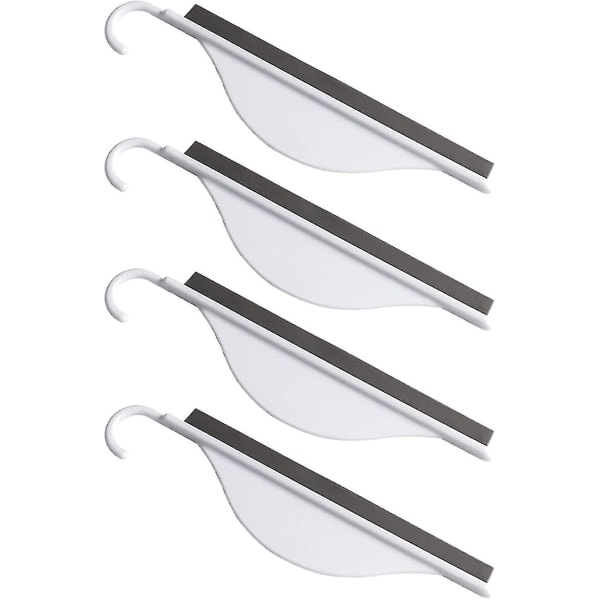 Duschskrapa, Multifunktionell Silikon, Streckfri (4-pack)