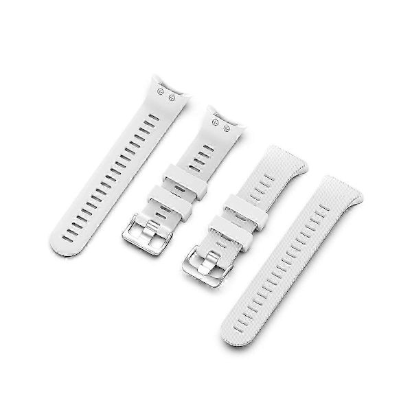 Til Garmin Forerunner 45 / 45s Smart Watch Rem Silikone Urkasse Udskiftningsurrem White