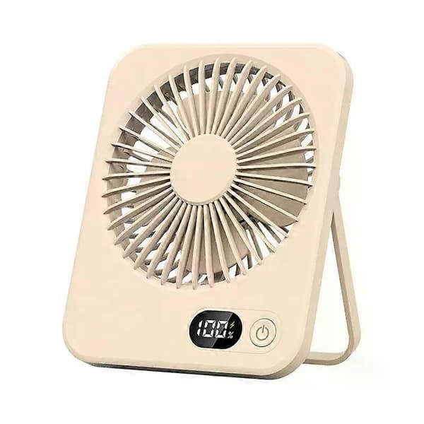 Ultra Støjsvag Foldbar Bordventilator, Mini Ventilator, Kontor Bordventilator Pink