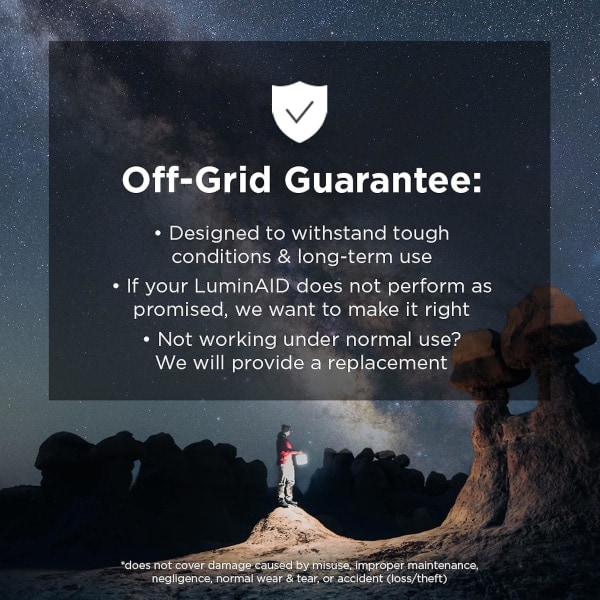 Luminaid Packlite Nova USB Solarladdad Vattentät Uppblåsbar Lampa
