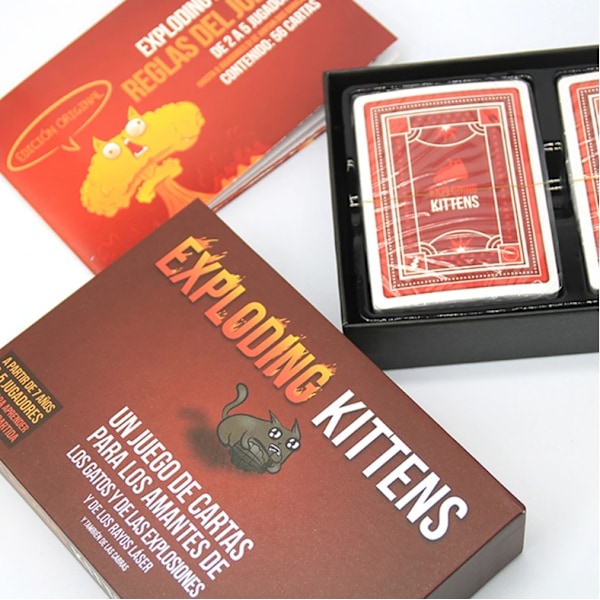 Spanske Fiesta Spillekort, Exploding Kitten Brætspilskort