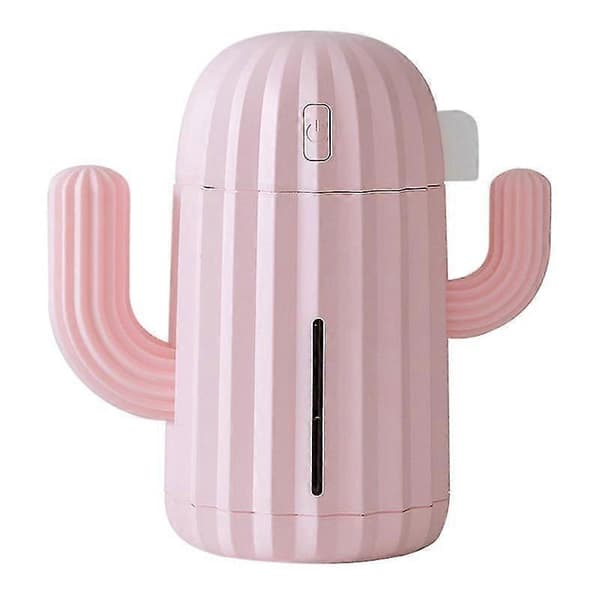 Luftfuktare i kaktusdesign pink