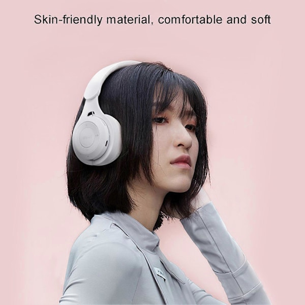 M6 Trådløse Foldbare Hovedtelefoner Macarons Heavy Bass Bluetooth-kompatible Spilhovedtelefoner Black