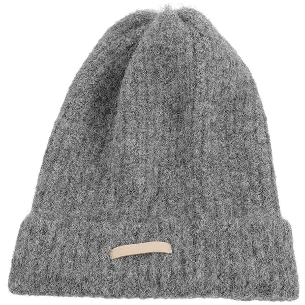 Oversized Strikket Hue Vinterhue Varm Hue Damehue
