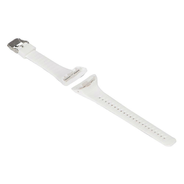 POLAR FT4 & FT7 -kelloille silikoninen ranneke White