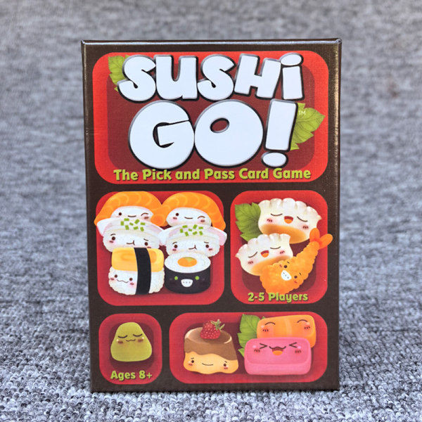 Spillskaperen | Sushi Go Spill | Kortspill | Alder 8+ | 2-5 Spillere | Spilletid 15 Minutter-Xin
