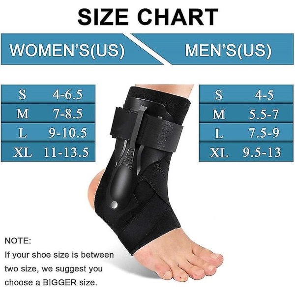 Utomhussport fotledsstöd för män och kvinnor andningsbar fotled stukning fast skyddsutrustning ledvrickning l