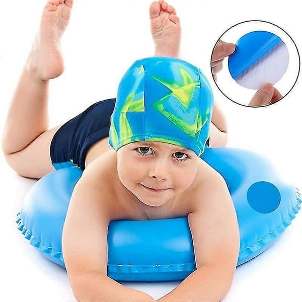 Reparationslim för pool PVC Simring Gummibåt Självhäftande Papper Rund Vinylreparation B 5pcs