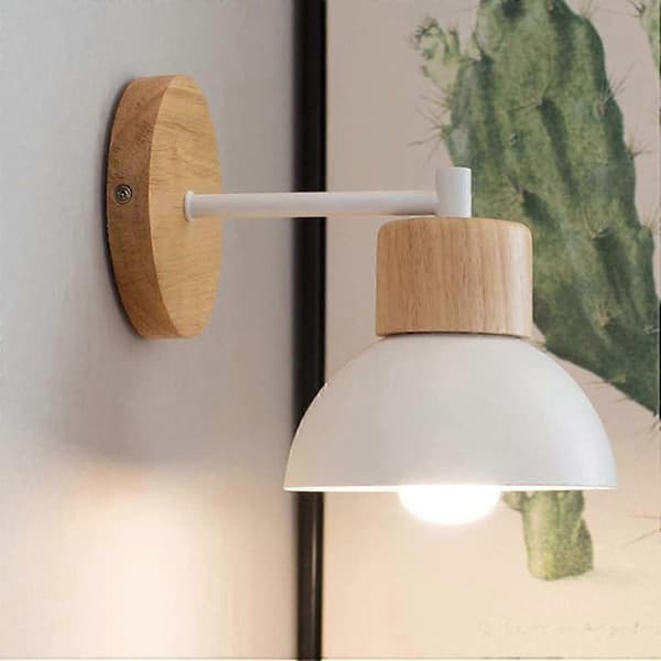 Vägglampa Batteridriven Run Sconce, ingen kabelinstallation med dimmer, för sovrum