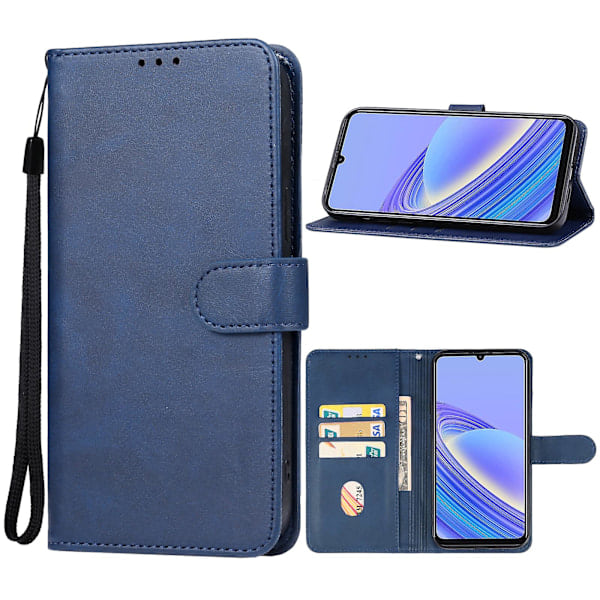 Läderfodral för Tcl 40 Se Blue