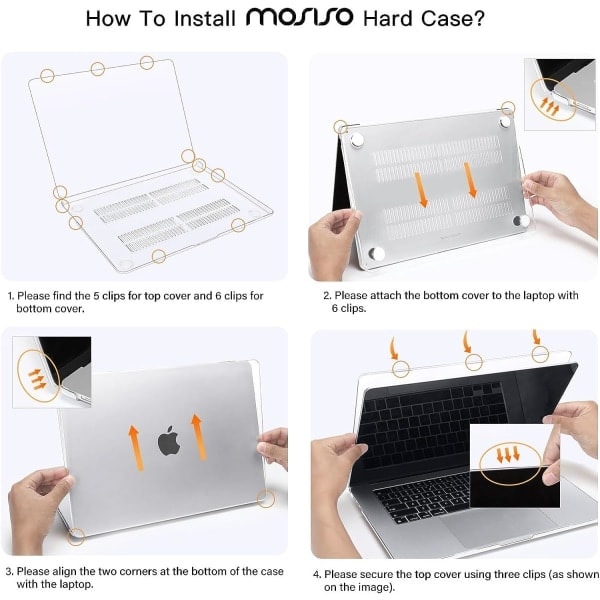 MacBook Air 15-tommer Cover - 2023 Udgave A2941 M2 Chip