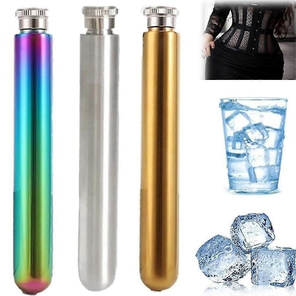 Bodice Chiller Tube, Premium Bærbar Lufttett Metallrørbeholder colors