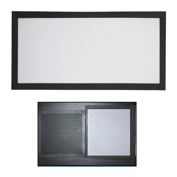 Magnetisk Støvfilter PC Blæser Støvtæt Cover 2X24cm /14X28cm PVC Mesh Blæser Net