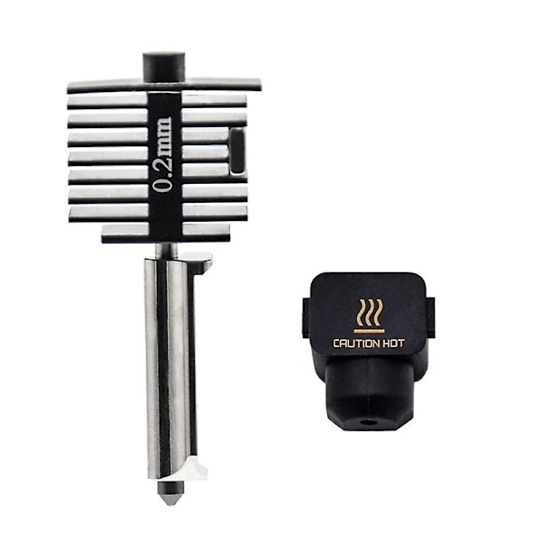 Bambu Lab A1 Mini 0.4mm Suutin Hotend Kit Karkaistu Teräs 3D-Tulostimen Osa 0.2mm