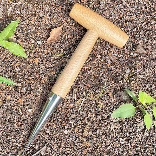 Såmaskine Hul Puncher Bærbar Letvægts Haveredskab til Omplantning 2pcs