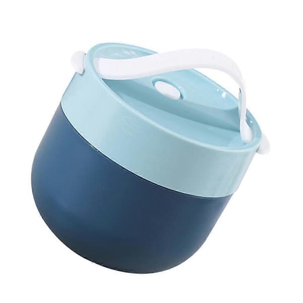 Bärbar frukostkopp soppkopp förseglad soppkopp rese rund design PP 1 set