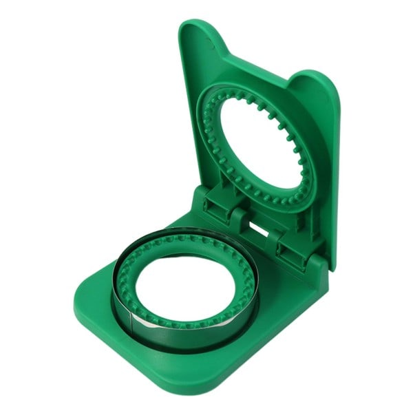 Smörgåsskärare och förseglare, fyrkantig ficka, smörgåsskärare för barn, pojkar, flickor Green
