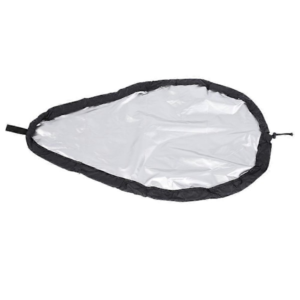 Universel Pasform Blokerende Kajak Kano Cockpit Cover Beskytter Sort XL