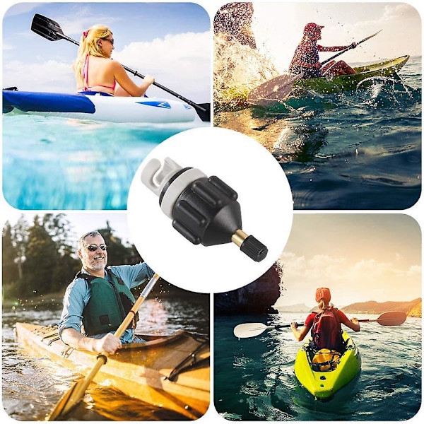 SUP-adapter Konventionell Luftpump SUP-adapter för Kompressor Luftpump Konverterare för Kanot Kajak Paddelbräda Uppblåsbar Båt Standardventil Adapter Bl