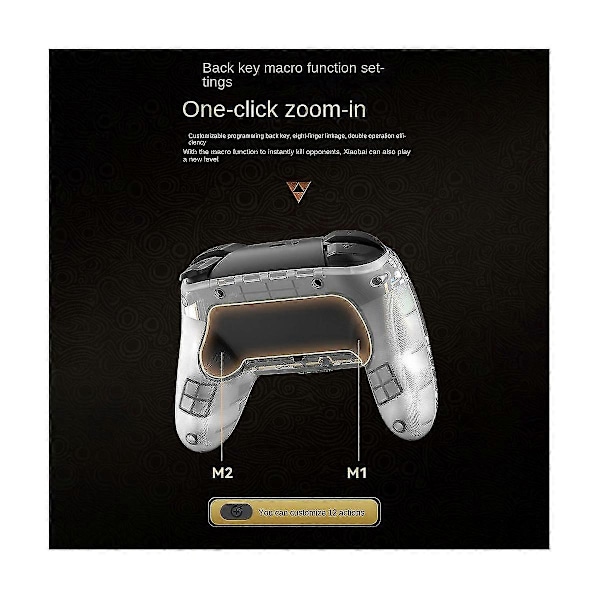 Kontroller for Pro /oled/lite/android/ PC Gamepad med Programmerbare Taster RGB Lys-b