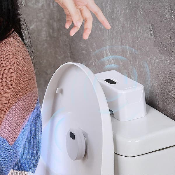 Automatisk toiletskyl til køkken og restaurant, berøringsfrit toiletskylsæt med infrarød sensor, vandtæt design