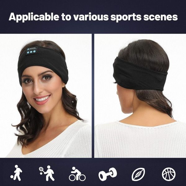 Bluetooth 5.0 hodetelefoner Hodebånd Sport Hodebånd