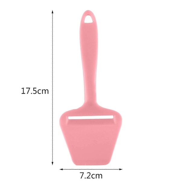 1 stk. Multifunksjonell smørkakekutter, ostespade, kjøkkenutstyr, kokeverktøy Pink
