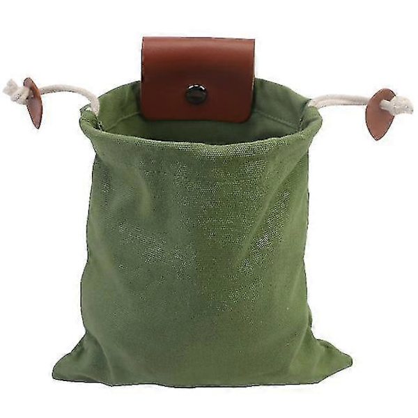 Foderpåse, Vattentät Vaxad Canvas Foderpåse green