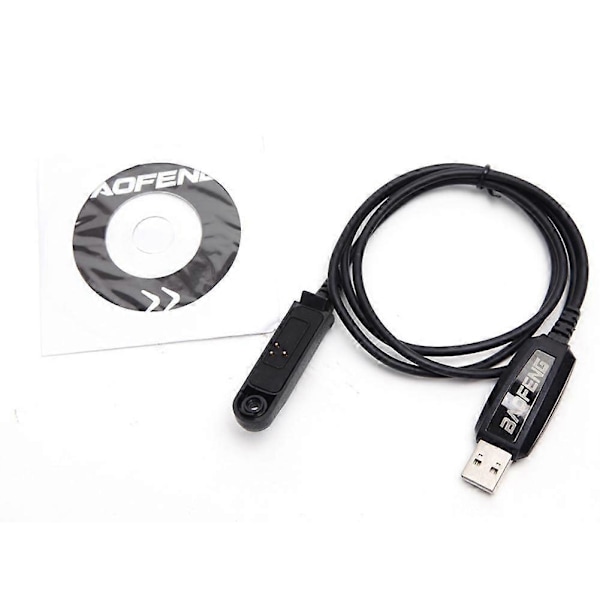 Programmeringskabel för BaoFeng UV-9R PLUS A58 BF-9700 Walkie-talkie Data