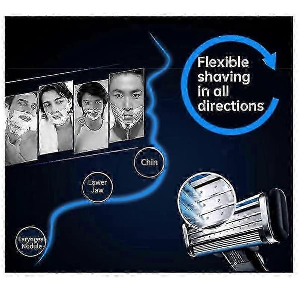 24-pack Bladrefiller, Manuella Mach 3 Bladrefiller för Mach 3 Herrbladsrefiller