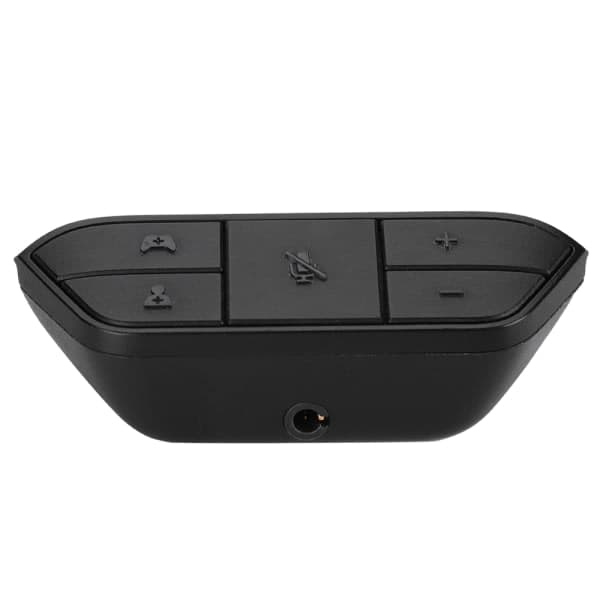 Støvtæt stereo headset adapter til Xbox One med spilcontroller og stereo audio synkronisering