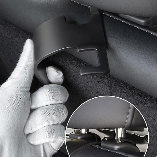 Til Tesla Model Y Bagagebøjle Hængekrog Til Bagsædet Opbevaringsklip Hanger Indkøbstaske Paraplyholder Interiør Biltilbehør Dele